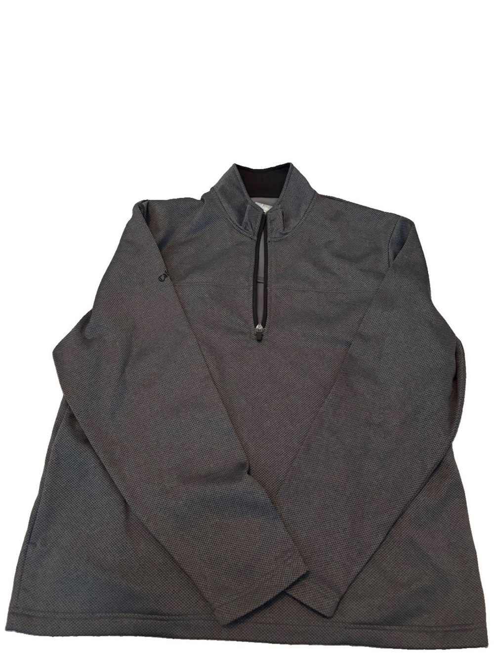 Callaway Men's Quarter-Zip Pullover Jacket - Charcoal